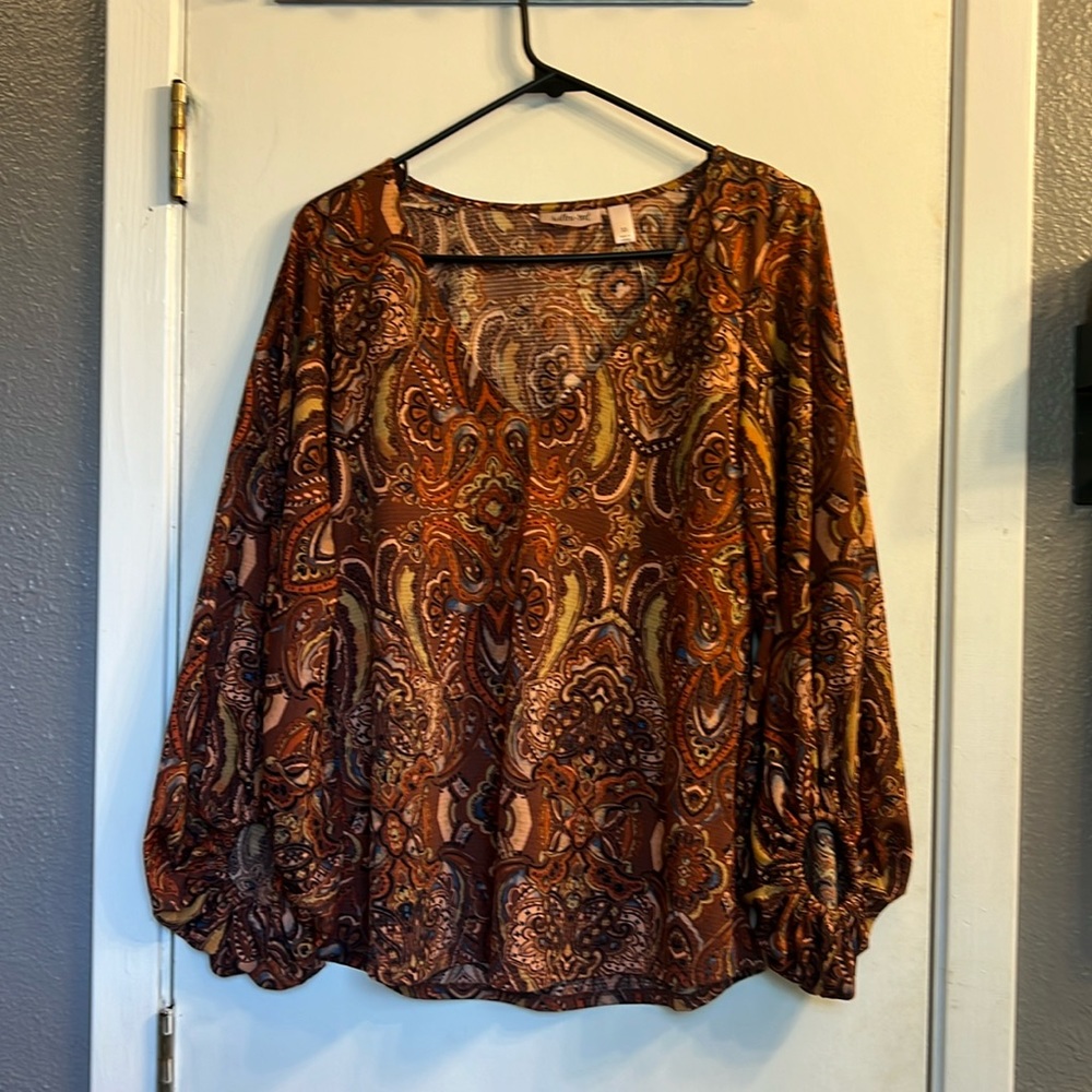 Willow root blouse